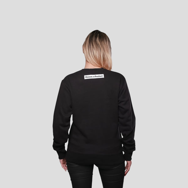 MDB Couture Women's Chenille Crewneck Sweatshirt