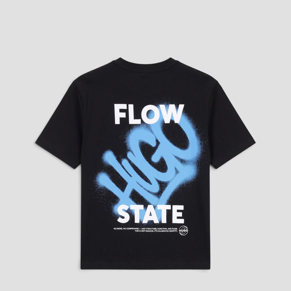 Hugo by Hugo Boss Kids 'Flow State' Graphic T-Shirt