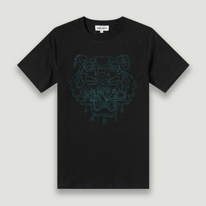 Kenzo Men's Classic Tiger Embroidered Logo T-Shirt