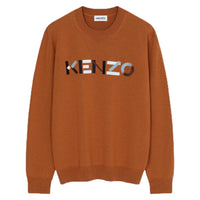 Kenzo Men's Logo Merino Wool Jumper Sweater