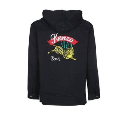 Kenzo Men's Bamboo Tiger Hoodie Shirt