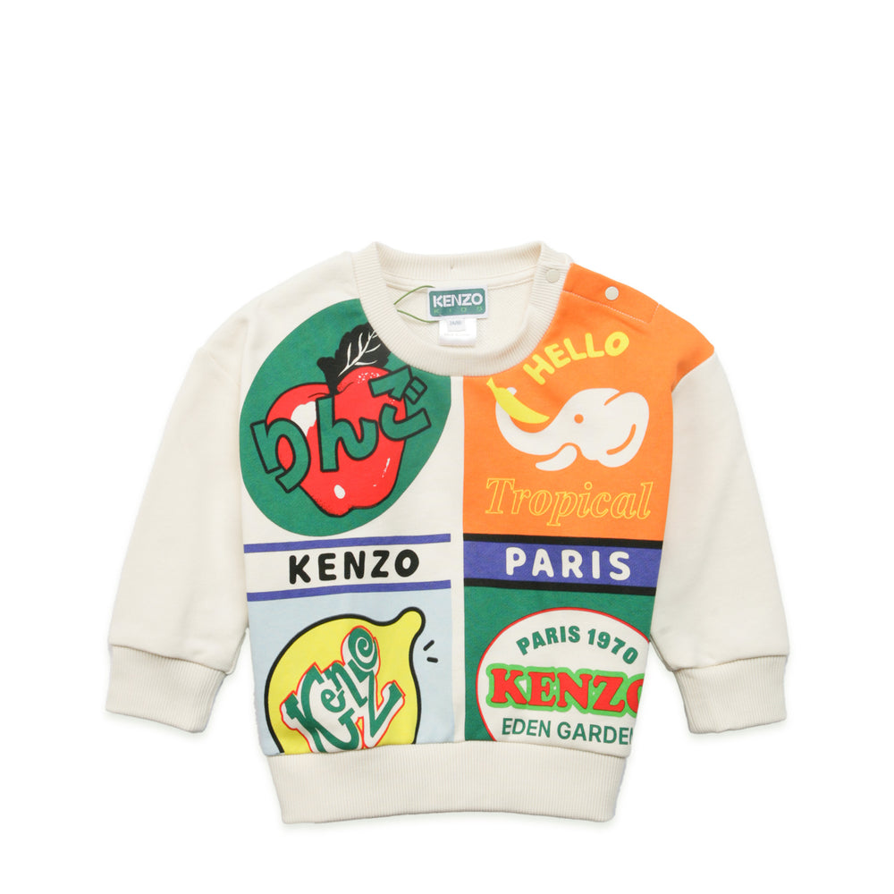 Kenzo Kids Toddler's Label Artworks Sweatshirt