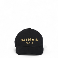 Balmain Kids Toddler's Text Logo Cap