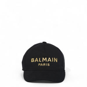 Balmain Kids Toddler's Text Logo Cap