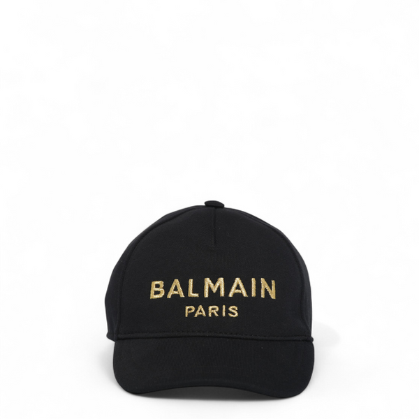 Balmain Kids Toddler's Text Logo Cap
