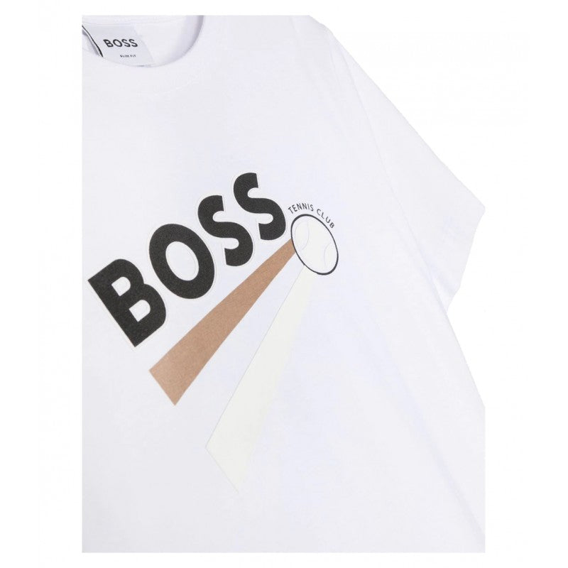 Hugo Boss Kids Tennis Graphic T-shirt