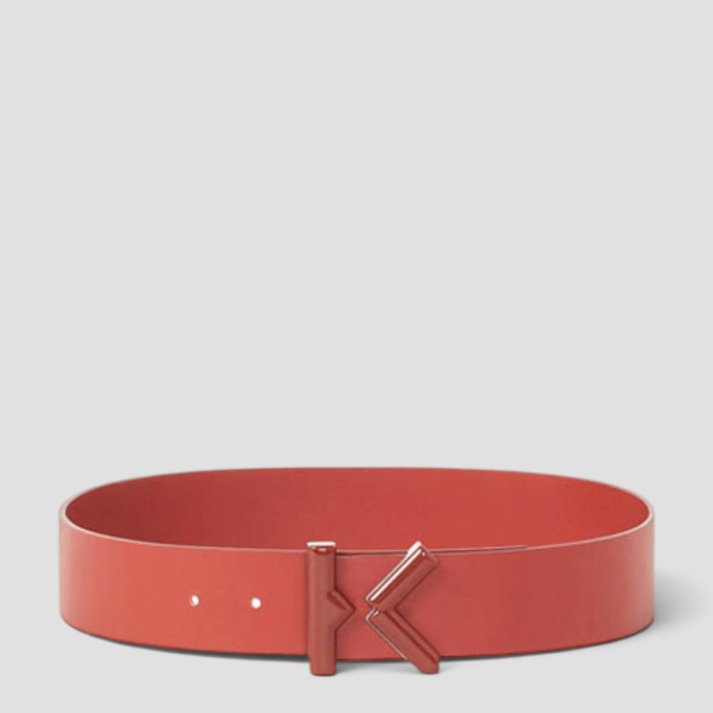 Kenzo K Wide Leather Belt