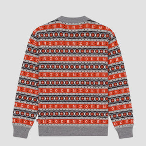 Kenzo Men's Merino Wool Jacquard Jumper Sweater