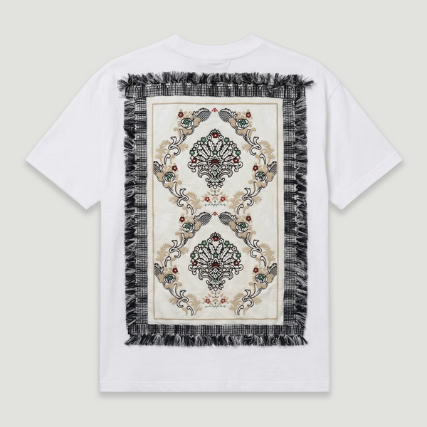 Blanc Kanvas 'Desert Bloom Damask' T-Shirt