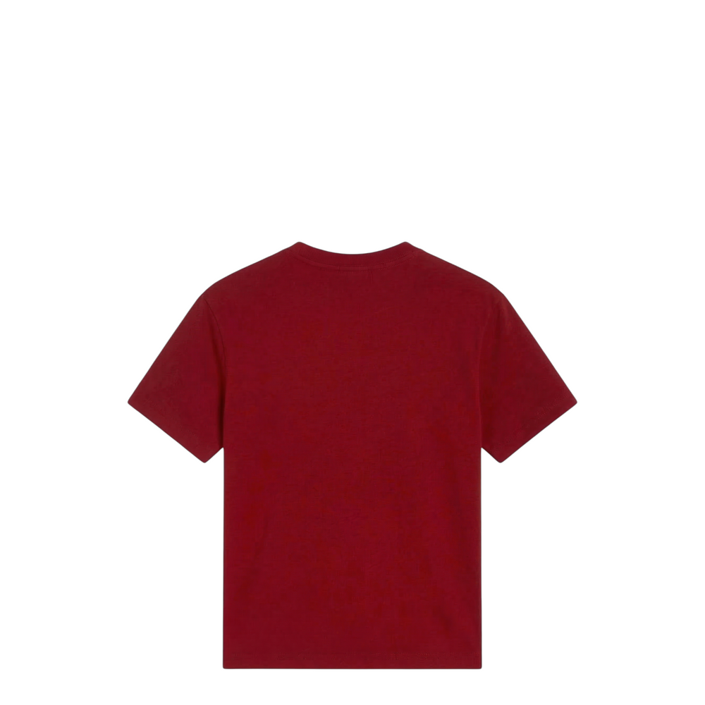 Lanvin Kids Classic Embroidered Logo Short Sleeve T-Shirt