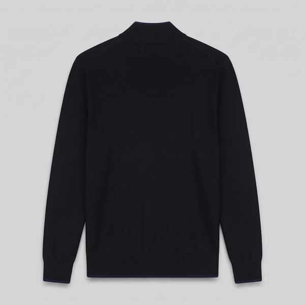 Kenzo Men's Tiger Crest Zipped Cardigan Sweater
