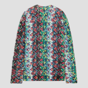 Kenzo Men's 'Blurred Flowers' Wool Jumper Sweater