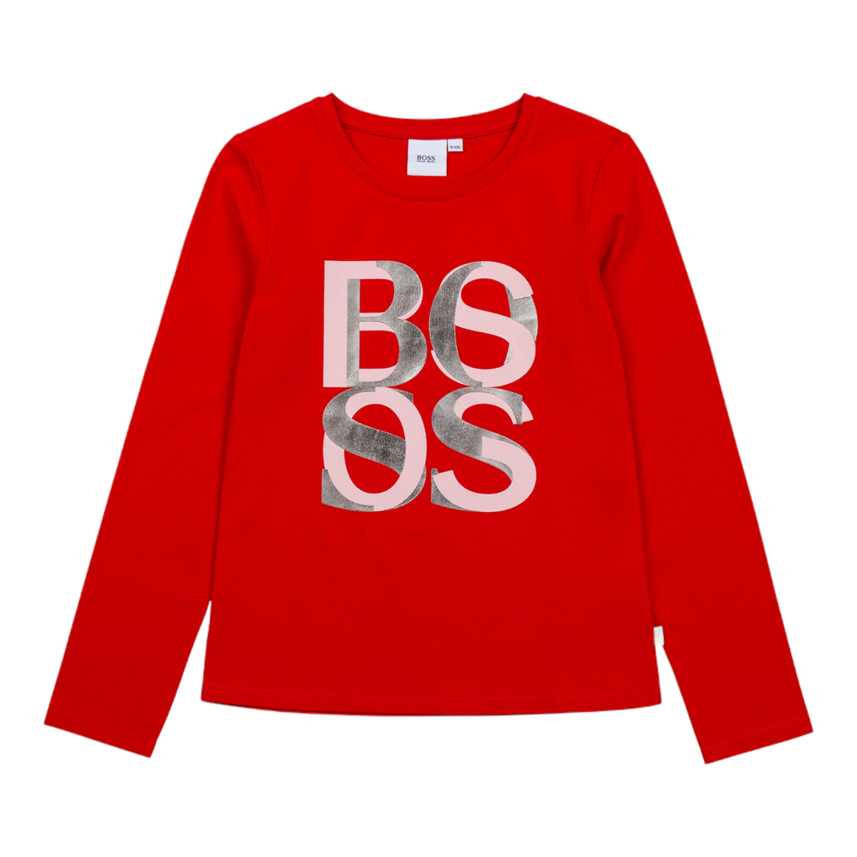 Hugo Boss Kids Long Sleeve Logo T-Shirt