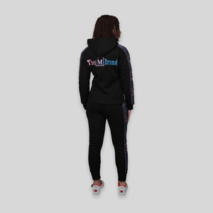 MDB Clearance Women's Swirl Hooded Sweatsuit