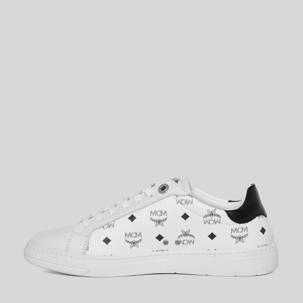 MCM Women's Low Derby Terrain Visetos Sneakers