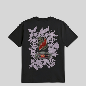 Blanc Kanvas 'Jacobean Paisley' Oversized T-Shirt