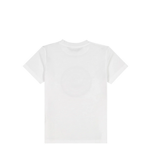 Balmain Kids Flocked Medallion Logo T-Shirt