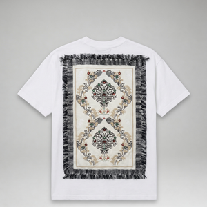 Blanc Kanvas 'Desert Bloom Damask' T-Shirt