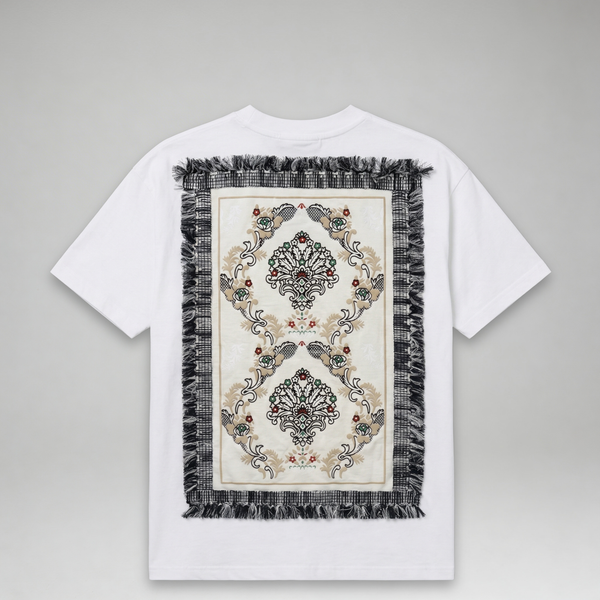 Blanc Kanvas 'Desert Bloom Damask' T-Shirt