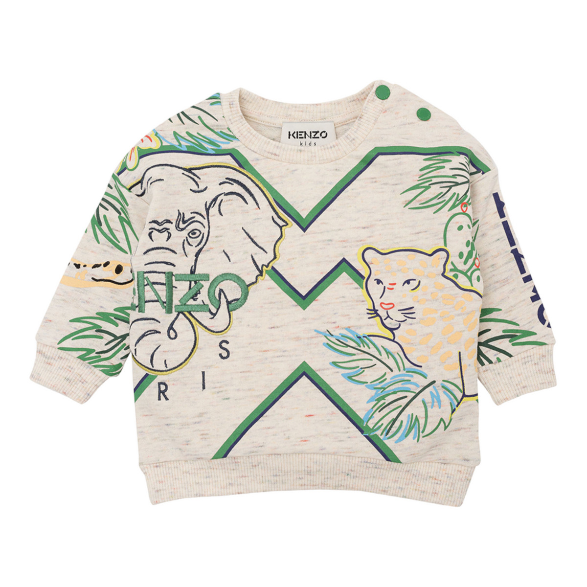 Kenzo Kids Jungle Safari Crewneck Sweatshirt