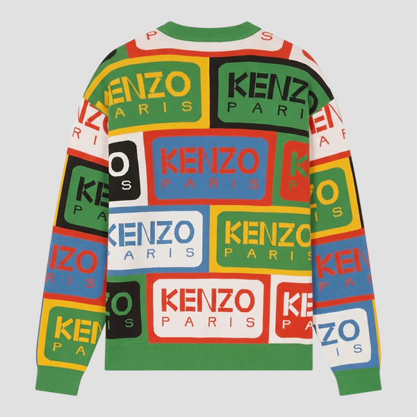 Kenzo Men's 'KENZO LABELS' Jumper Sweater