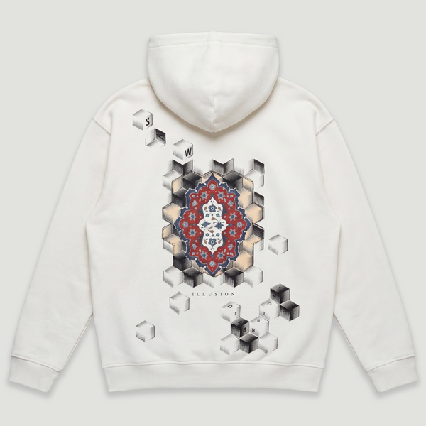 Hidden Treasures 'Dimensional Illusions' Oversize Hoodie Sweatshirt
