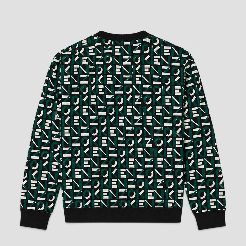 Kenzo Men's Jacquard Monogram Jumper Sweater