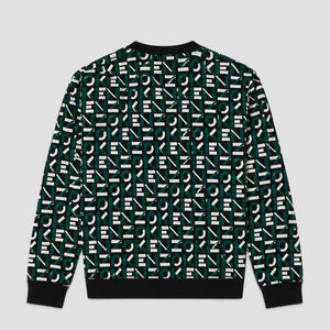Kenzo Men's Jacquard Monogram Jumper Sweater
