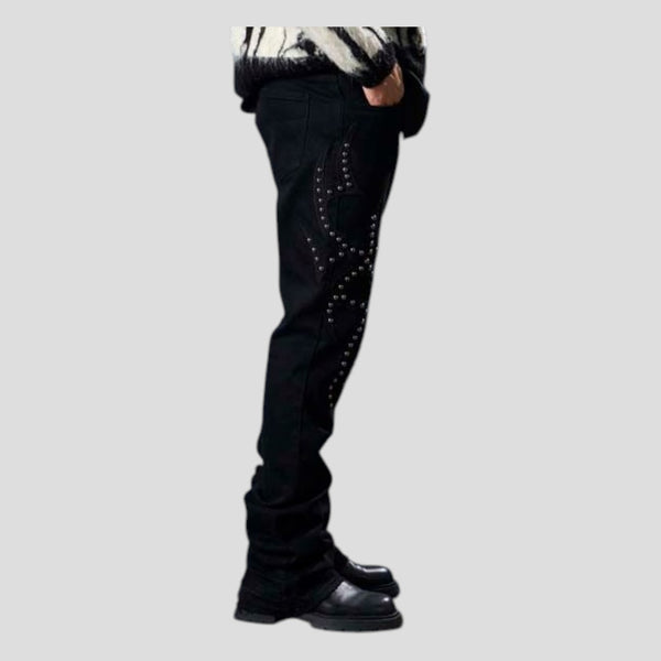 Hidden Treasures 'Tribal' Slim Stacked Fit Denim Jeans