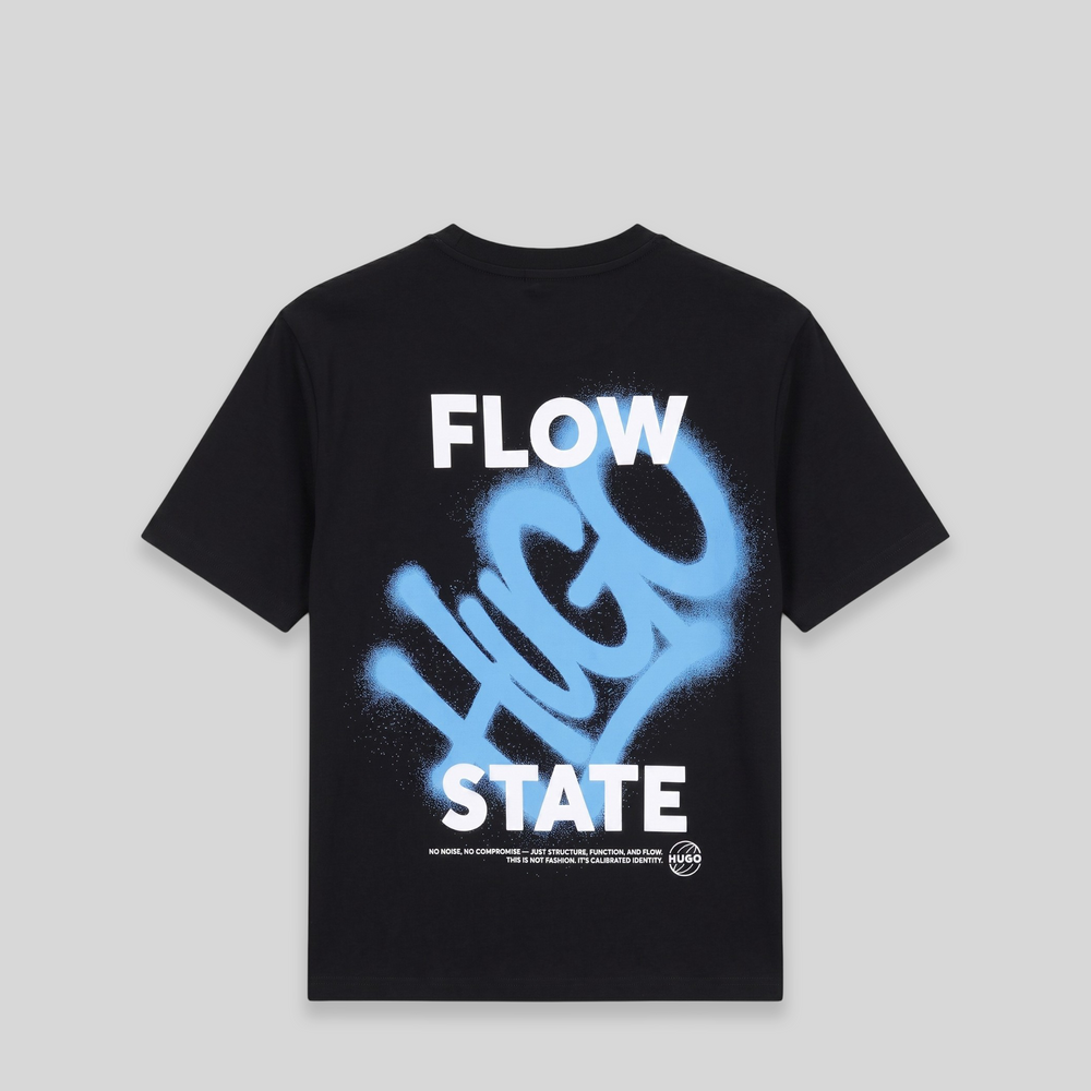 Hugo by Hugo Boss Kids 'Flow State' Graphic T-Shirt