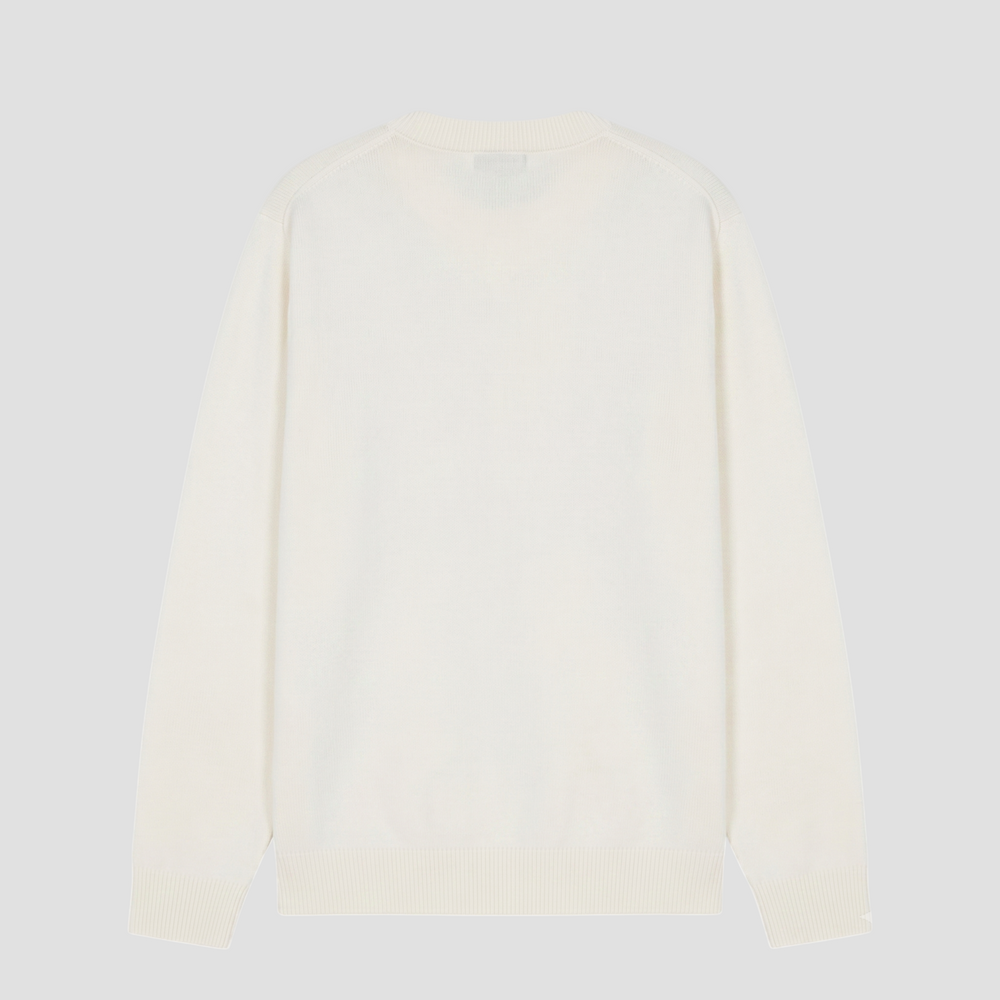 Kenzo Paris Men's 'Boke Flower' Merino Wool Jumper Sweater