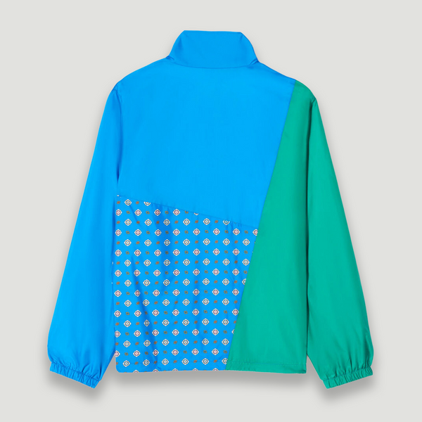 Kenzo Men's Medaillons Color Block Windbreaker Jacket