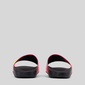 MCM Women's Slides in Neon Visetos