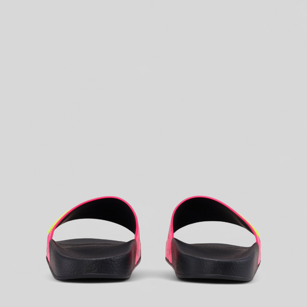 MCM Women's Slides in Neon Visetos