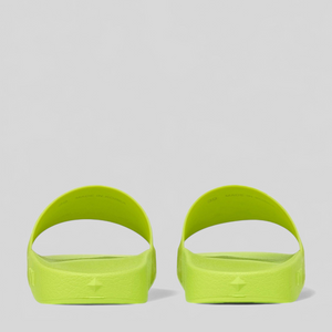 MCM Men's Monogram Print Rubber Slides