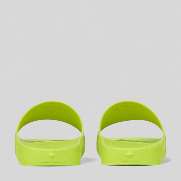 MCM Men's Monogram Print Rubber Slides