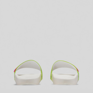 MCM Women's Slides in Neon Visetos