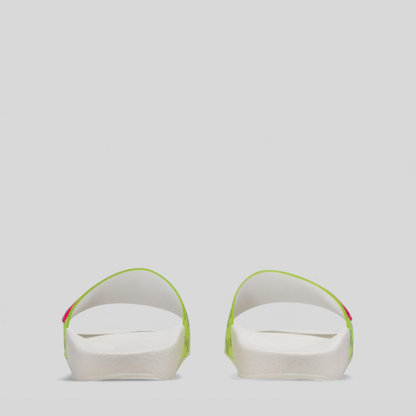 MCM Women's Slides in Neon Visetos