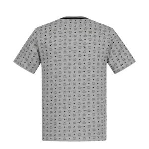 MCM Men's Visetos Print T-Shirt in Organic Cotton