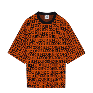 Kenzo Men's Sport Oversize Monogram Short Sleeve Jumper Sweater