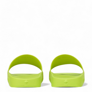 MCM Men's Monogram Print Rubber Slides