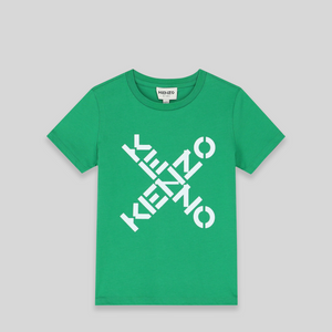 Kenzo Kids Sport 'Big X' Logo T-Shirt