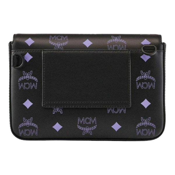 MCM Mille Crossbody in Color Splash Logo Leather