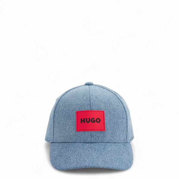 Hugo by Hugo Boss Kids Patch Logo Denim Baseball Cap