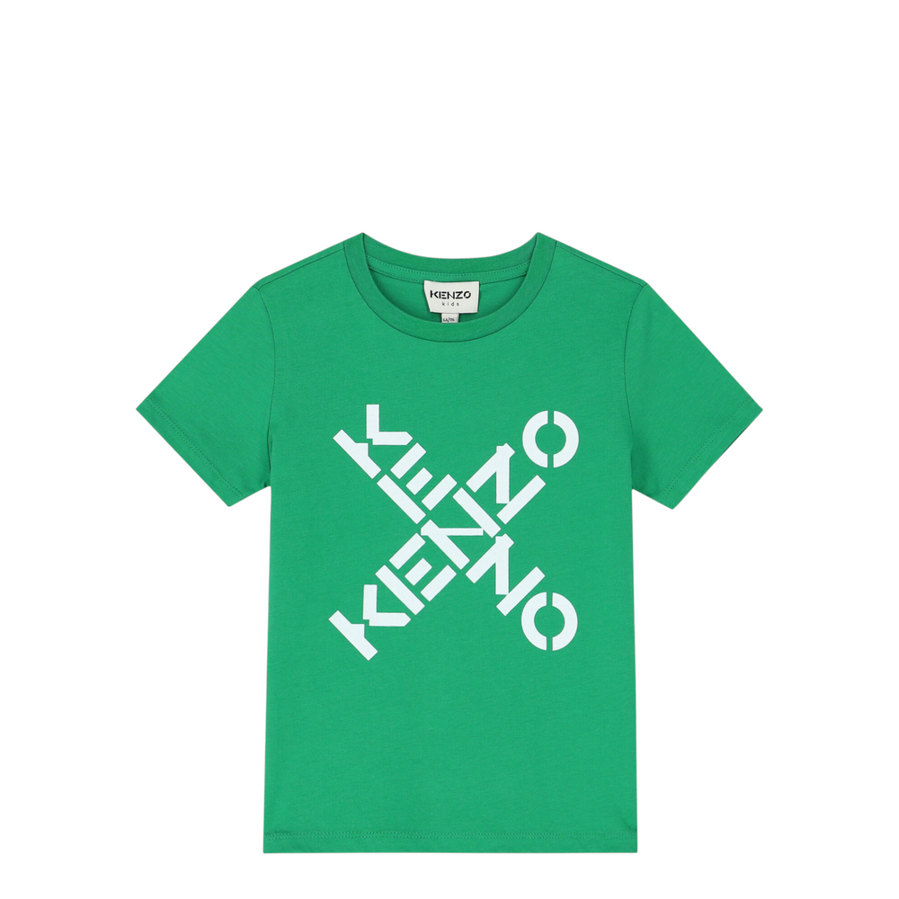 Kenzo Kids Sport 'Big X' Logo T-Shirt