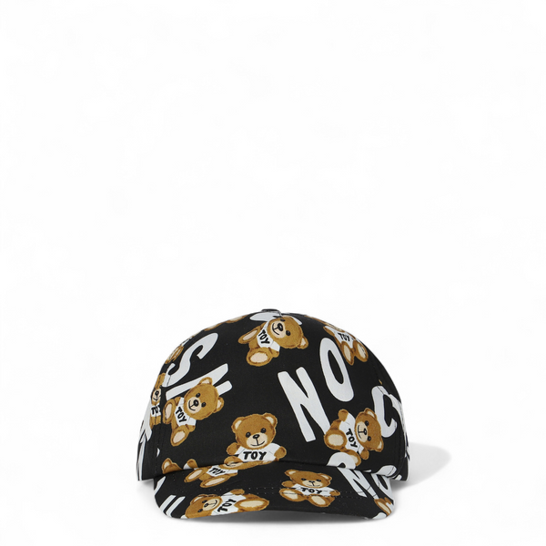 Moschino Kids All Over Toy Bear Logo Cap