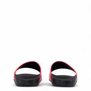 MCM Women's Slides in Neon Visetos