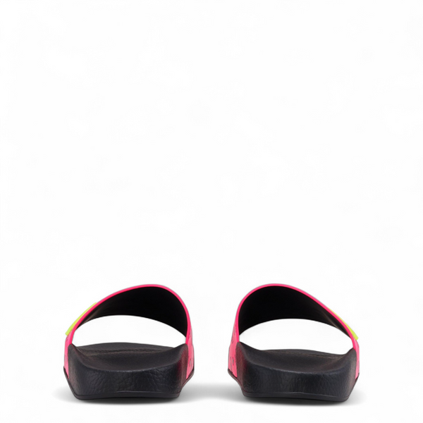 MCM Women's Slides in Neon Visetos