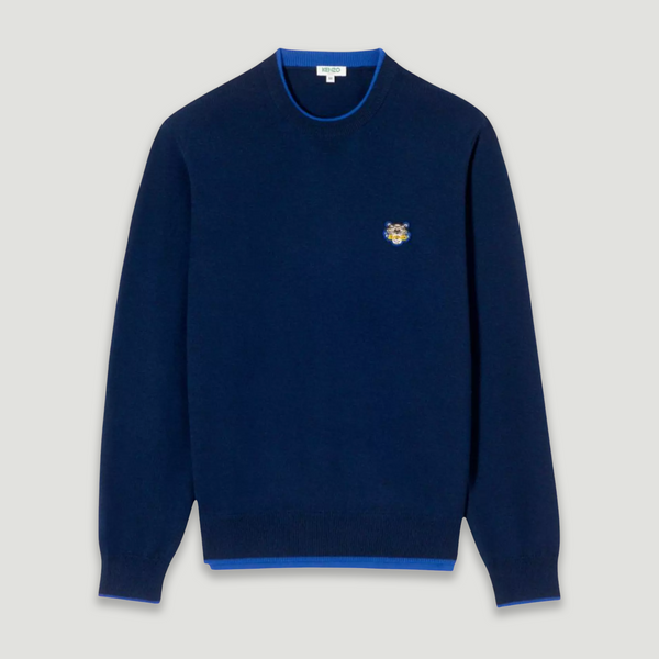 Kenzo Men's Tiger Crest Jumper Sweater