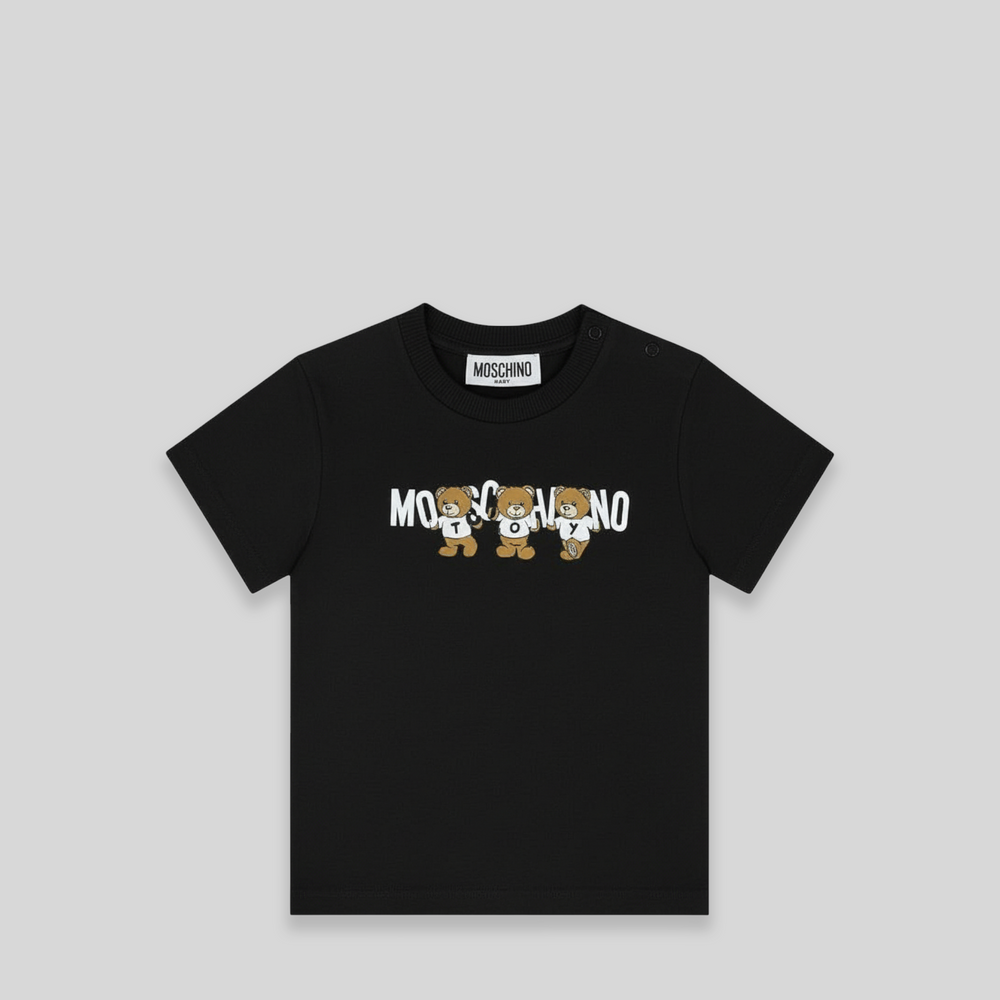 Moschino Kids Toddler's 3-Toy Bear Logo T-Shirt